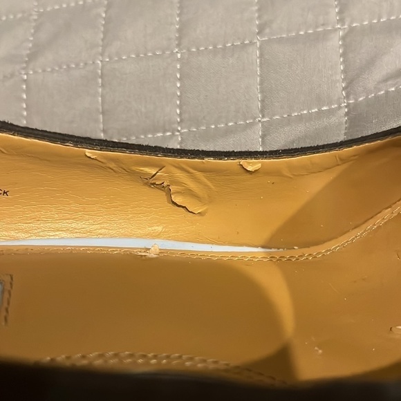 Cynthia Rowley Halo Black Suede Pumps w/ Gold Studded Embellishments Sz 10 - Picture 11 of 11